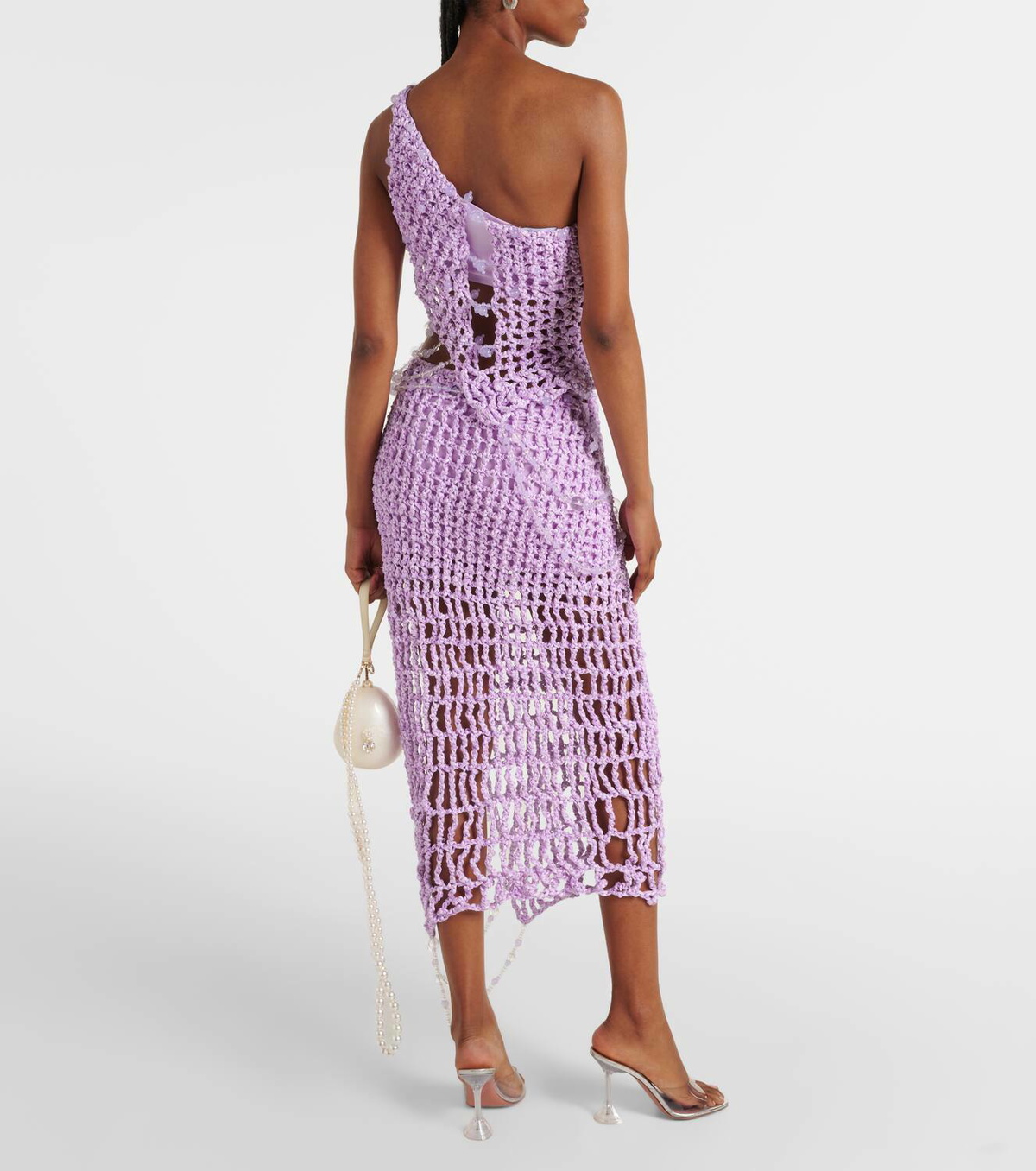Susan Fang Beaded crochet top