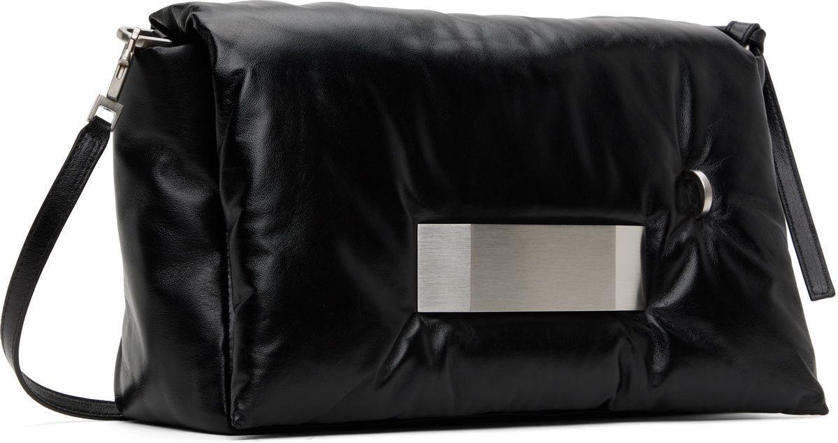 Rick Owens Black Hollywood Pillow Griffin Bag