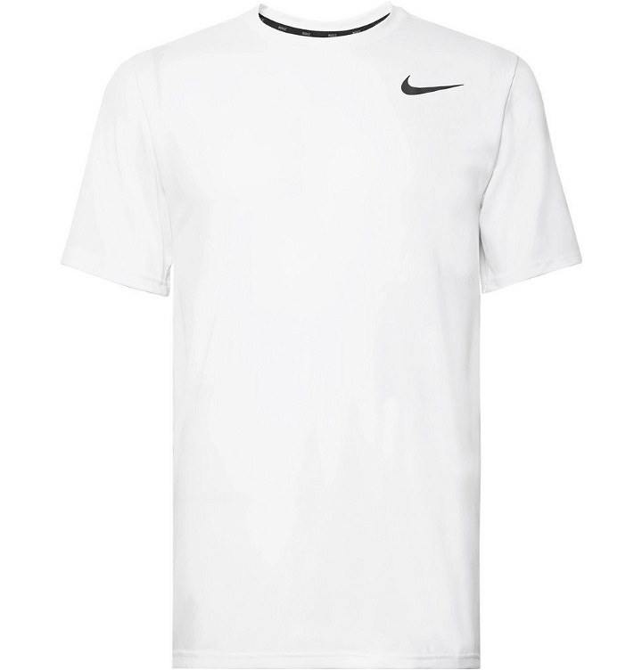 Photo: Nike Training - Breathe Dri-FIT T-Shirt - White
