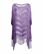 Twinset Womens Cape in Purple