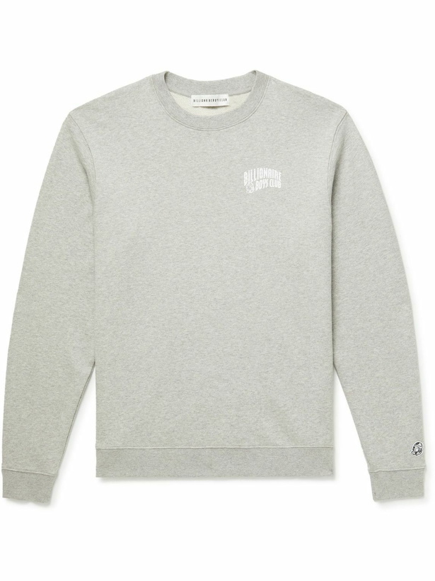 Photo: Billionaire Boys Club - Logo-Print Cotton-Jersey Sweatshirt - Gray