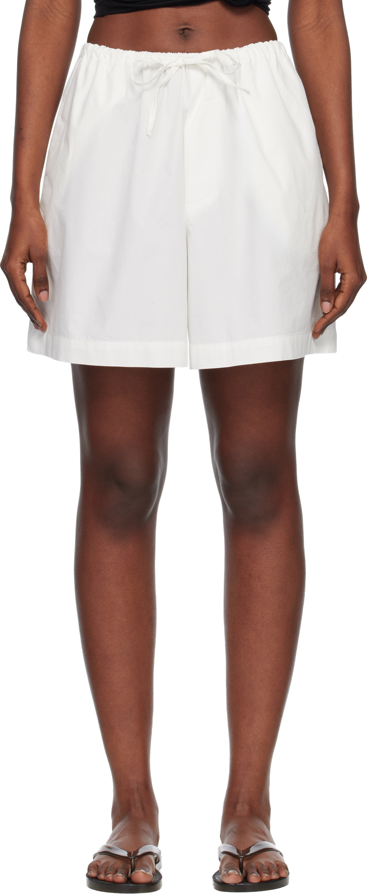 Baserange White Kolla Shorts