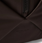 Bottega Veneta - Reversible Leather and Nylon Wash Bag - Brown
