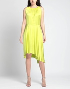 Manila Grace Womens Midi dress Lime in Green