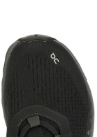 ON Cloudmonster Knitted Sneakers Black