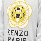 Kenzo Paris Men's Kenzo Tiger Academy Crew Sweat in Pale Grey