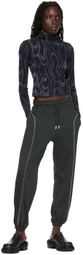 Eckhaus Latta Gray Paneled Lounge Pants