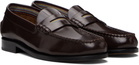Paul Smith Brown Leather 'Lido' Loafers