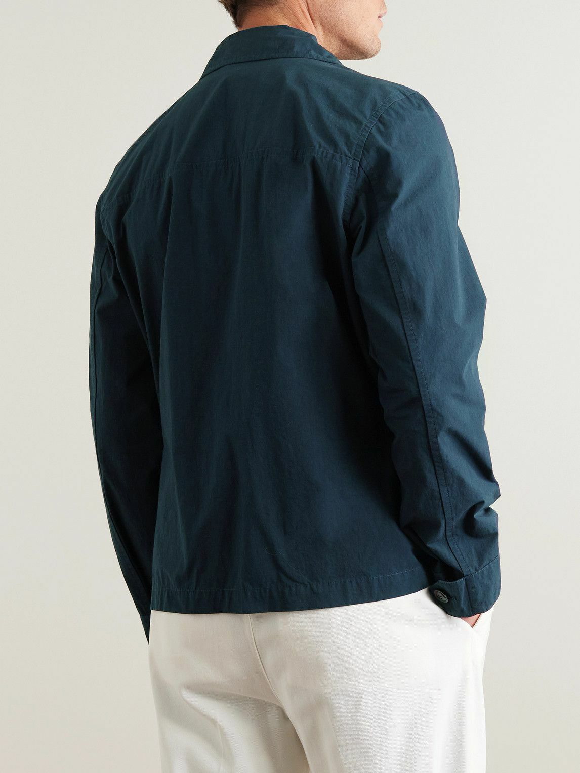 Valstar - Cotton-Blend Jacket - Blue Valstarino