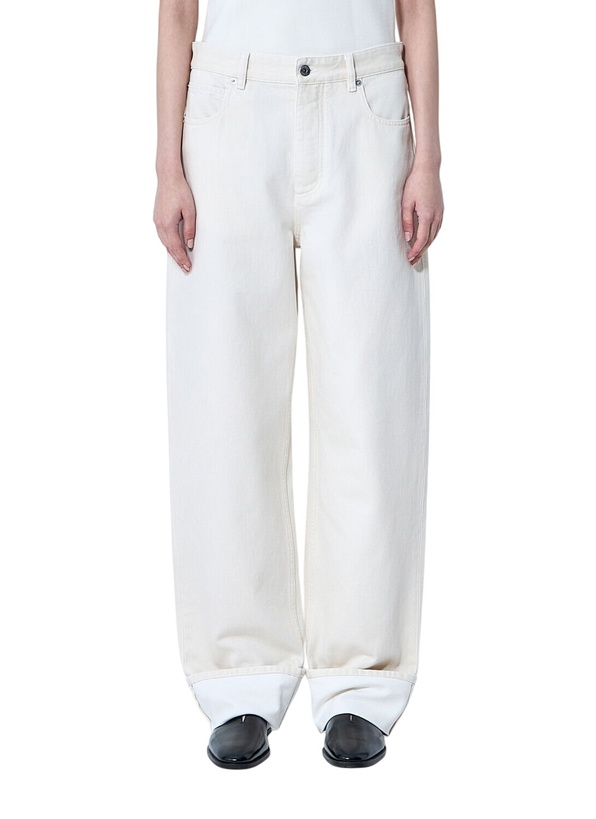 Photo: Bottega Veneta Jeans With Turned-Up Cuffs