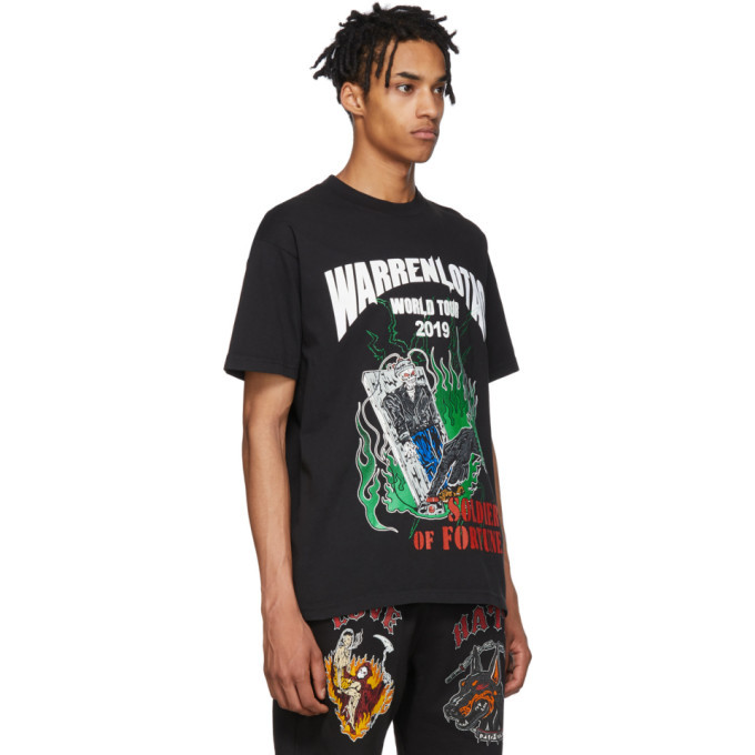 Warren Lotas Black World Tour T-Shirt