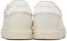 Paul Smith Off-White Leather 'Basso' Sneakers