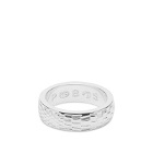 Pearls Before Swine Men's Ruln Band Ring in Silver