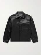 Stòffa - Wave Leather Jacket - Black