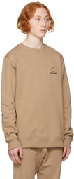 Études SSENSE Exclusive Beige Story Logo Sweatshirt