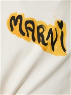 MARNI - Graffiti Logo Organic Cotton Hoodie