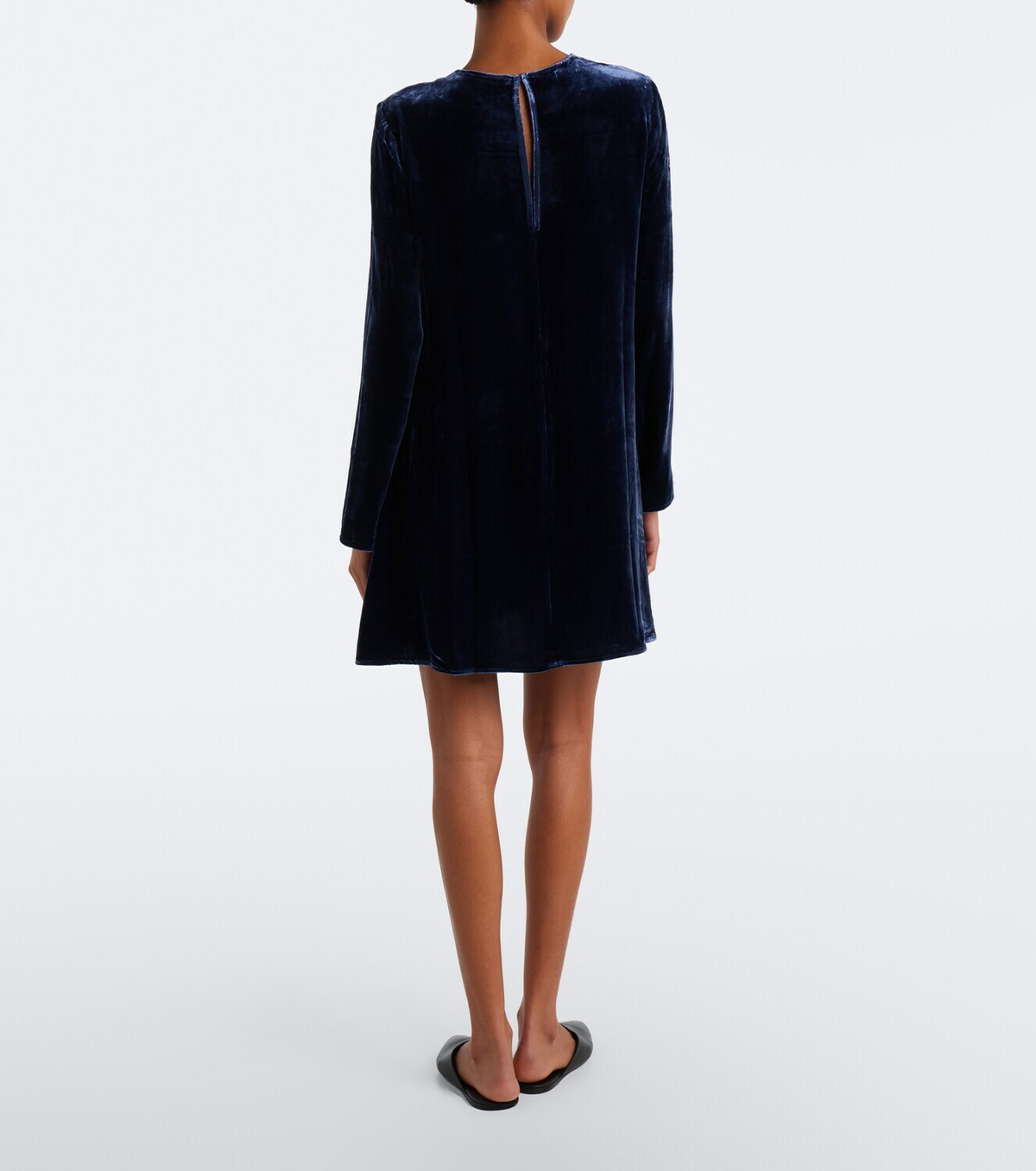 Asceno Larissa velvet minidress