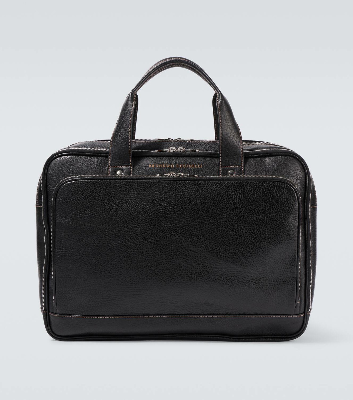 Brunello Cucinelli Leather briefcase Brunello Cucinelli