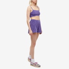 Howlin by Morrison Women's Howlin' Velour Wonder Short in Violet Dreams