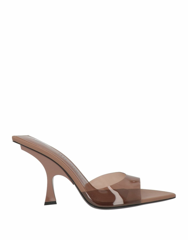 Photo: The Attico Womens Sandals Chocolate in Brown
