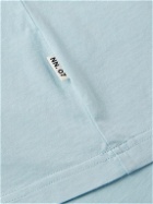 NN07 - Adam 3209 Pima Cotton-Jersey T-Shirt - Blue