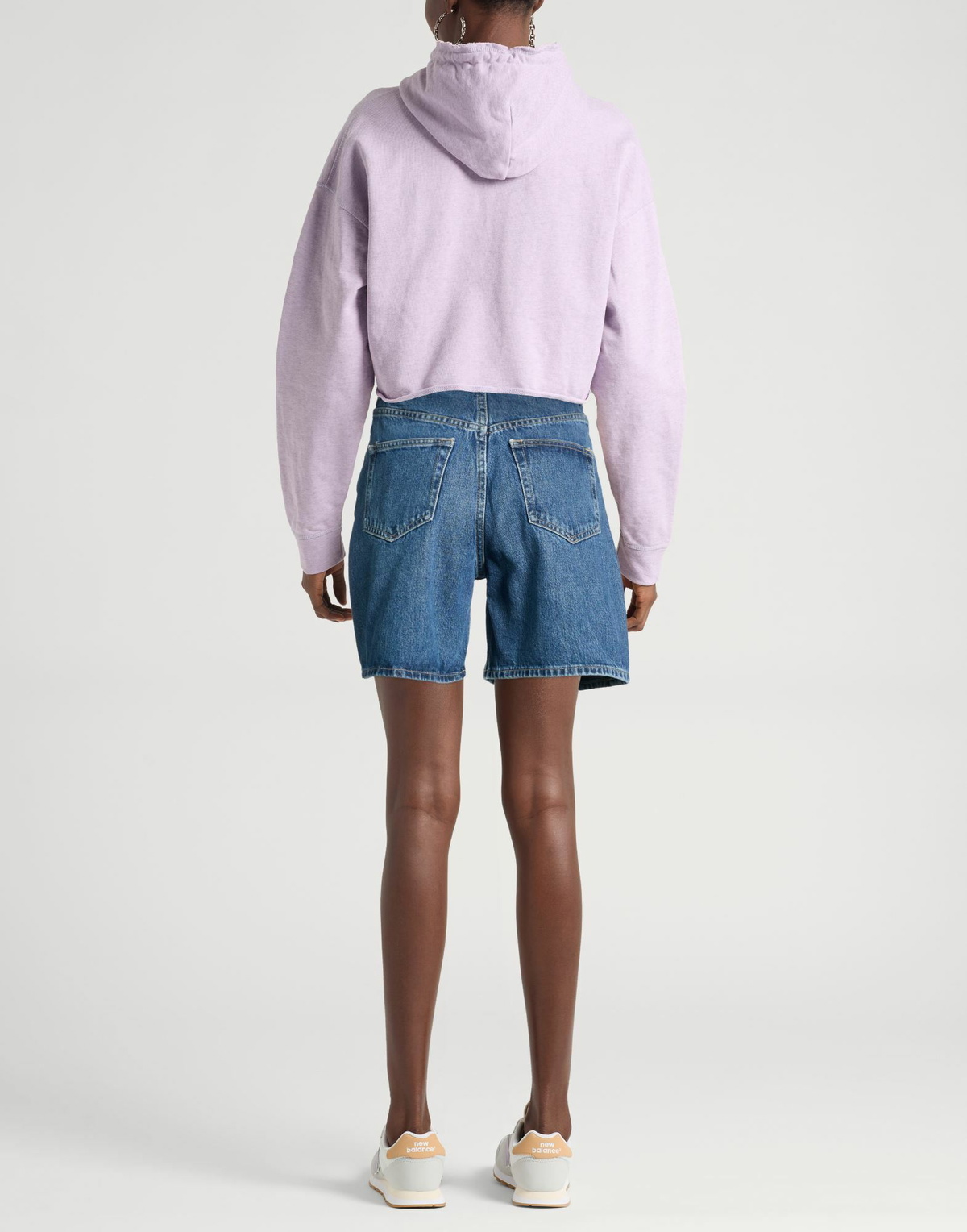 Samsøe Φ Samsøe Womens Denim shorts in Blue
