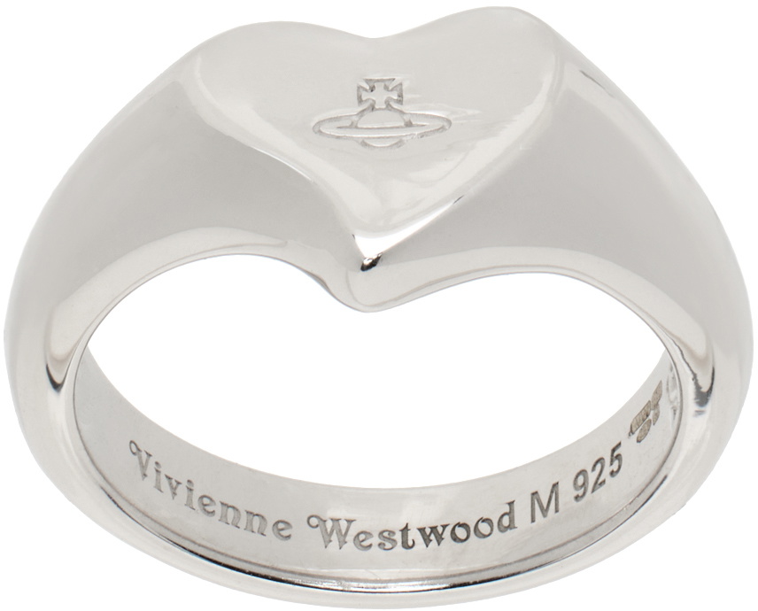 Vivienne Westwood: Silver Marybelle Ring | SSENSE