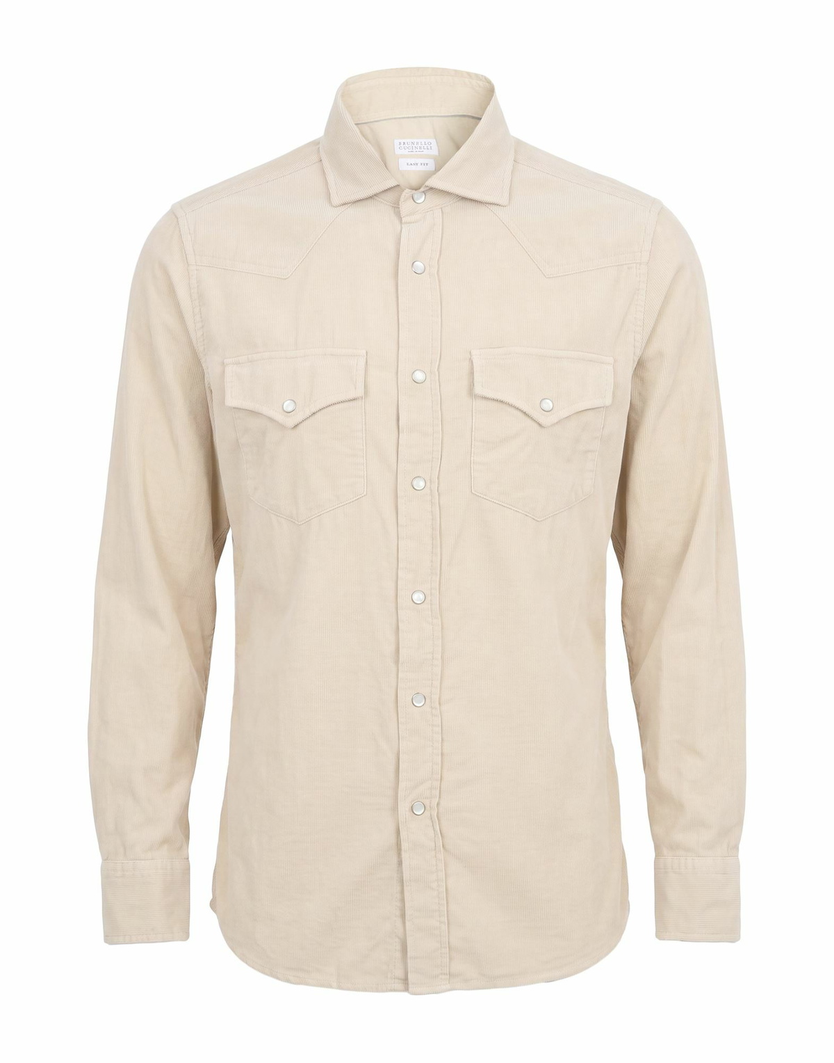 Brunello Cucinelli Mens Shirt in Beige