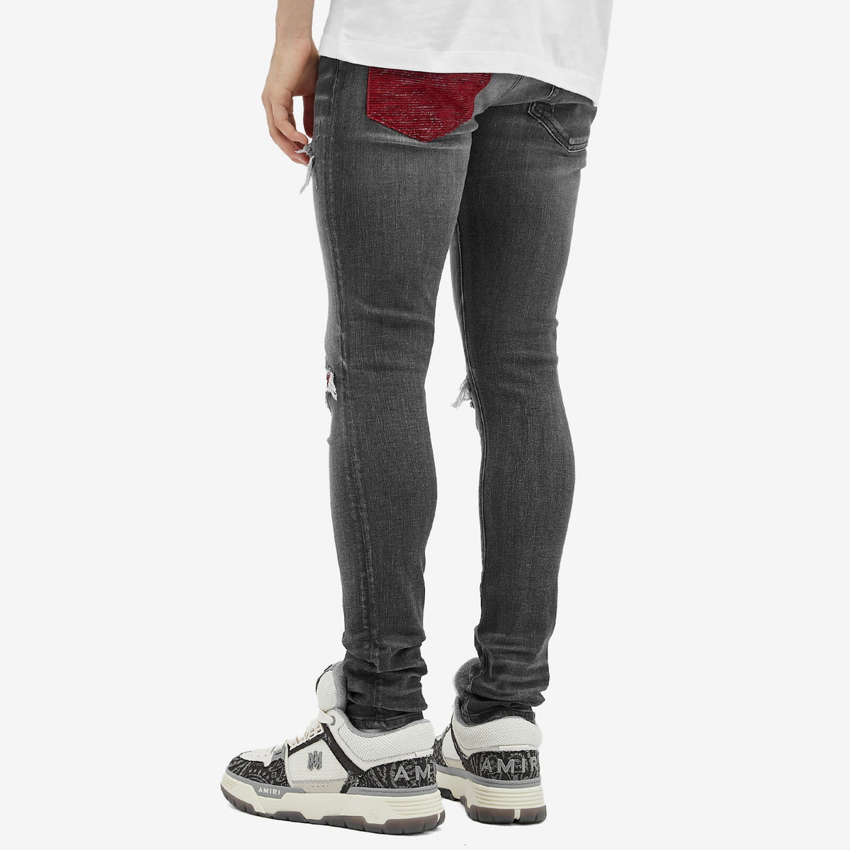 AMIRI Men's Snake MX1 Jeans in Black Amiri