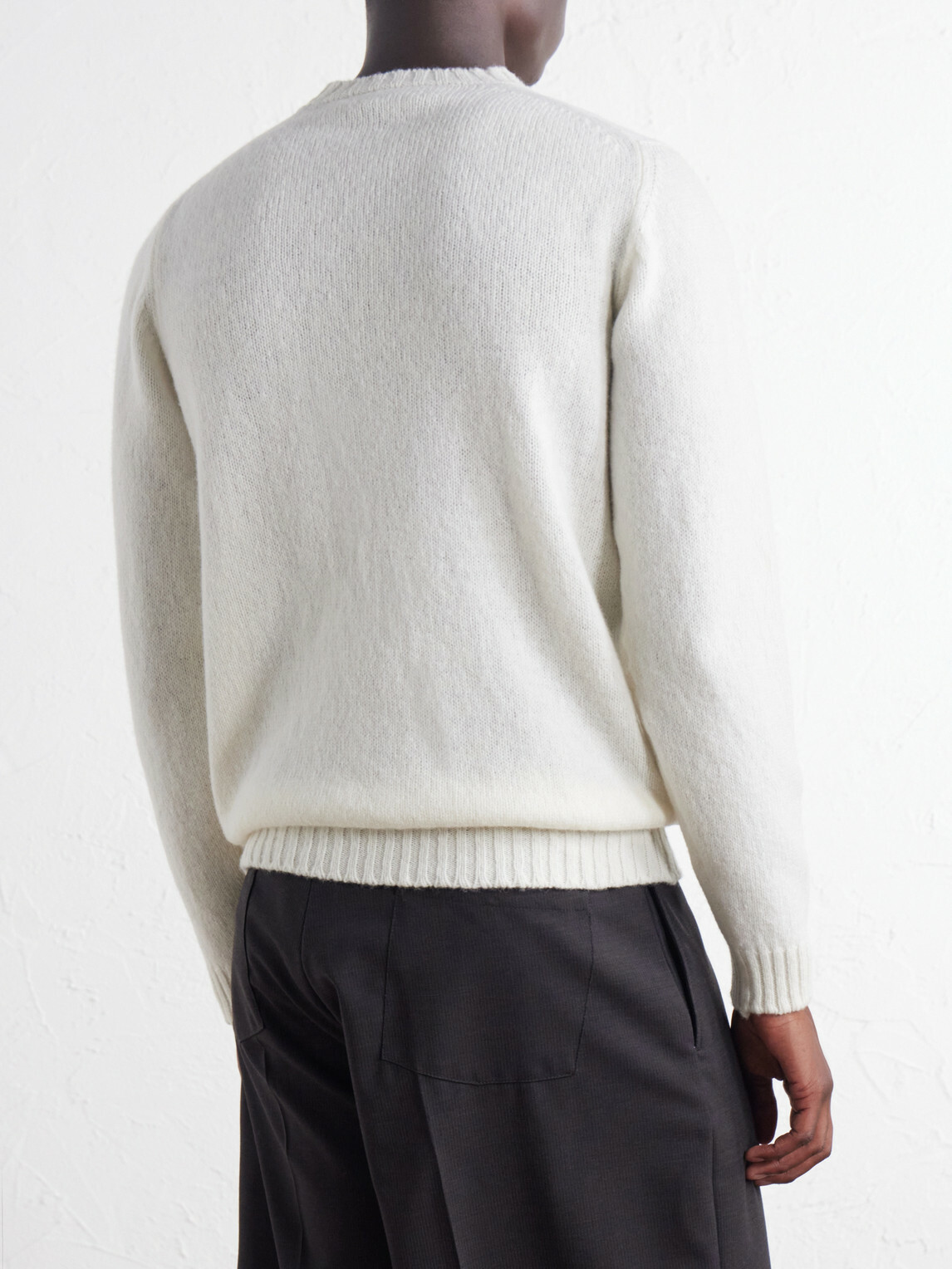 William Lockie - Aryan Wool Sweater - Neutrals