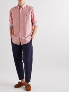 Polo Ralph Lauren - Button-Down Collar Logo-Embroidered Cotton Oxford Shirt - Pink