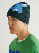 JW Anderson - Intarsia Merino Wool Beanie