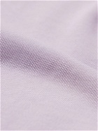 TOM FORD - Cotton-Piqué Polo Shirt - Purple