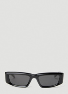 Silver Clouds 01 Sunglasses in Black