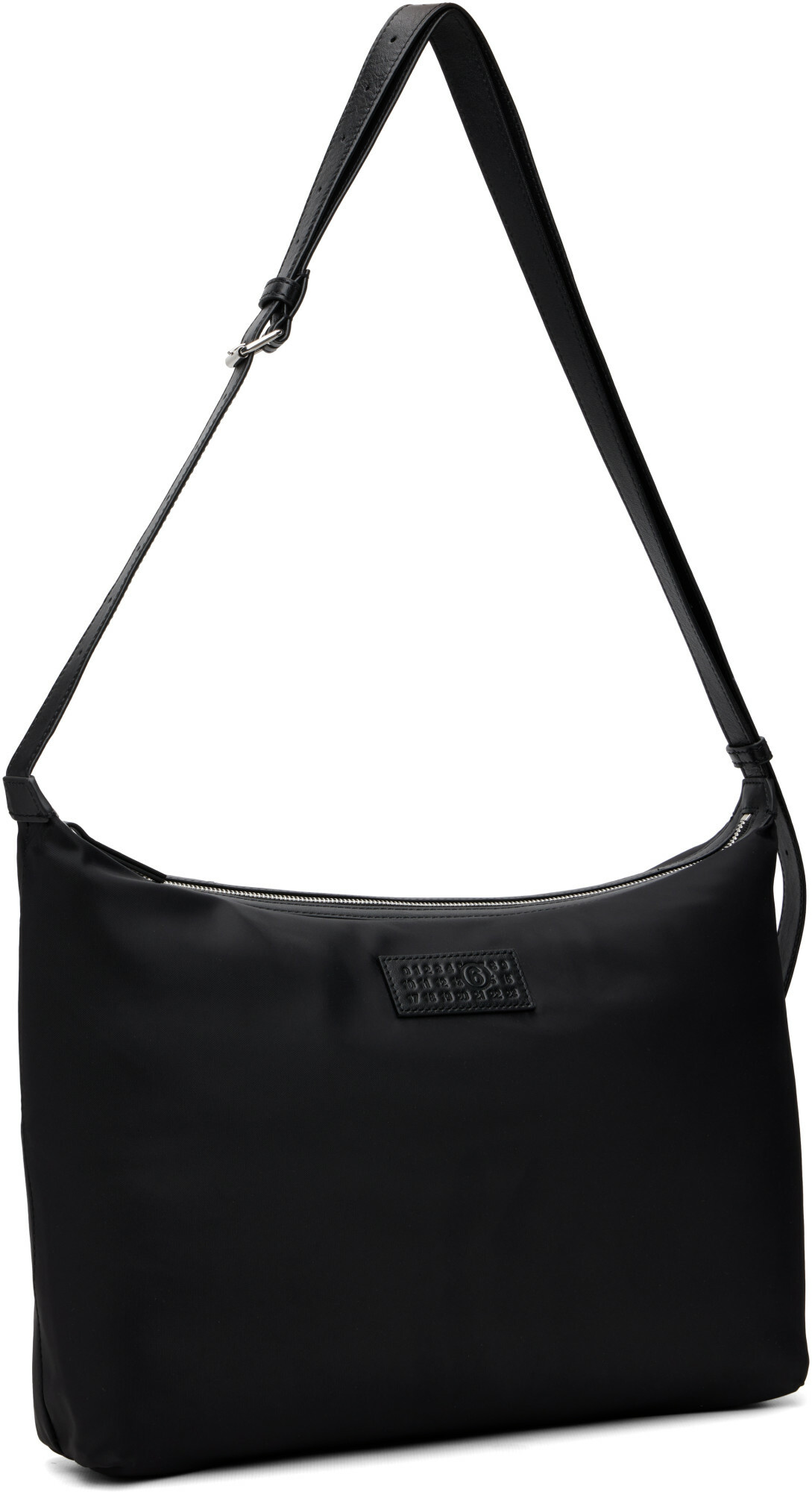 MM6 Maison Margiela Black Numeric Crossbody Bag