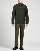 Drumohr Mens Jacket Dark in Green