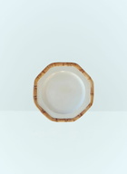 Les-Ottomans Set Of Four Bamboo Dessert Plates
