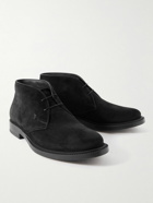 Tod's - Suede Chukka Boots - Black