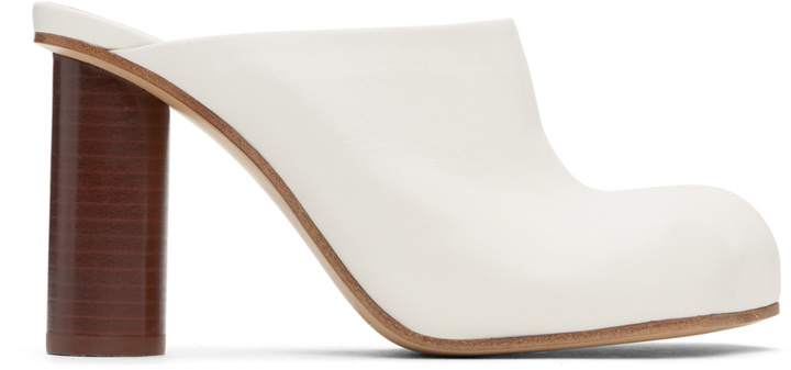 Photo: JW Anderson White Paw Leather Mules
