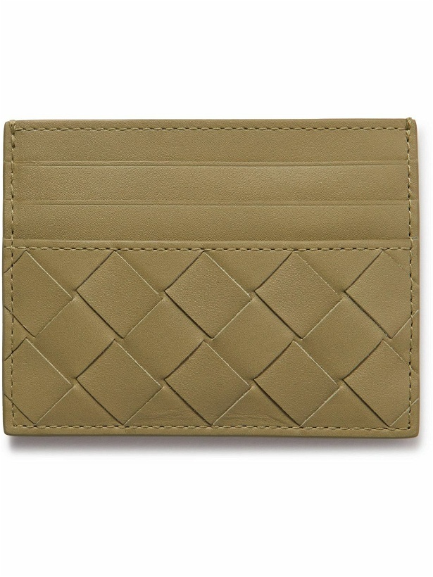 Photo: Bottega Veneta - Intrecciato Leather Cardholder - Neutrals