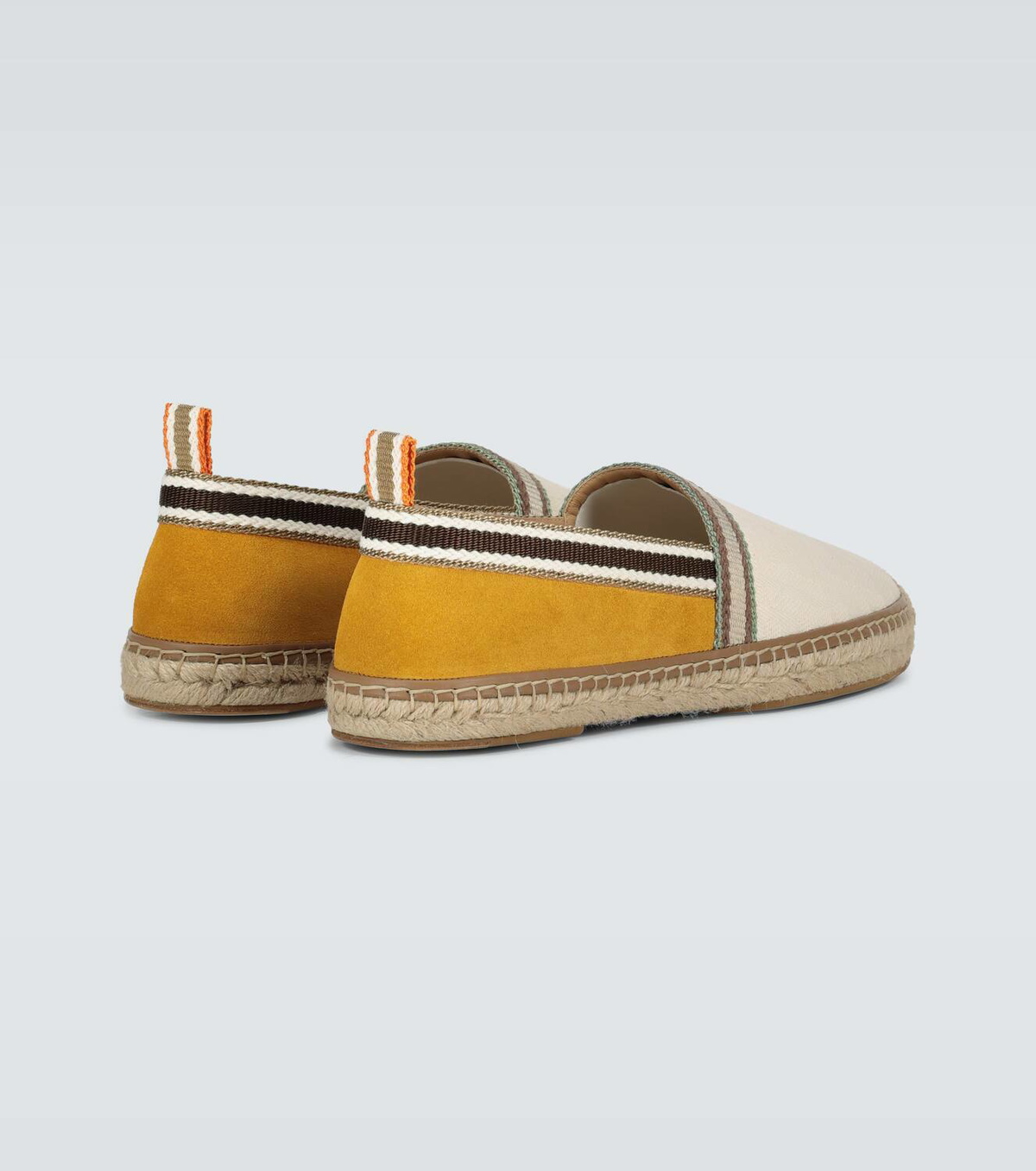 Fendi Canvas jacquard espadrilles