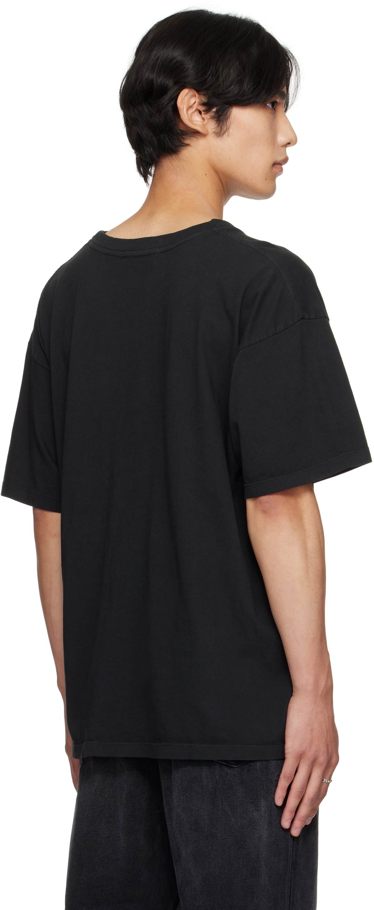 ALEXANDER DIGENOVA Black 'Red Light District' T-shirt