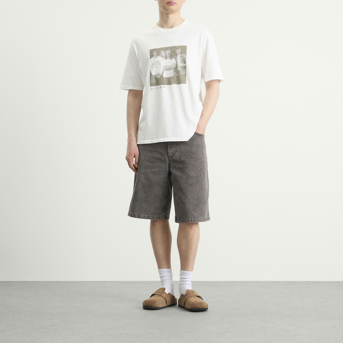 ACMH by Magic Castles Men's CSNY T-Shirt in Off White