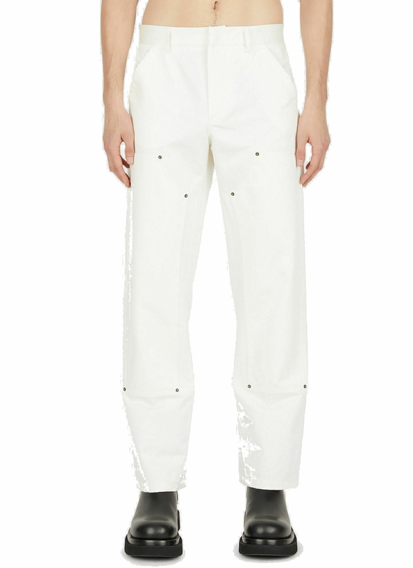 Photo: Panel Pants in White