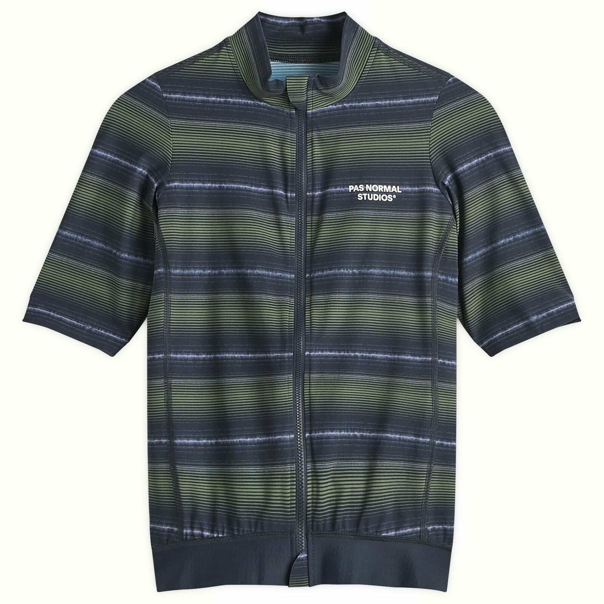 Pas Normal Studios Men's Essential Jersey in Light Olive Stripe