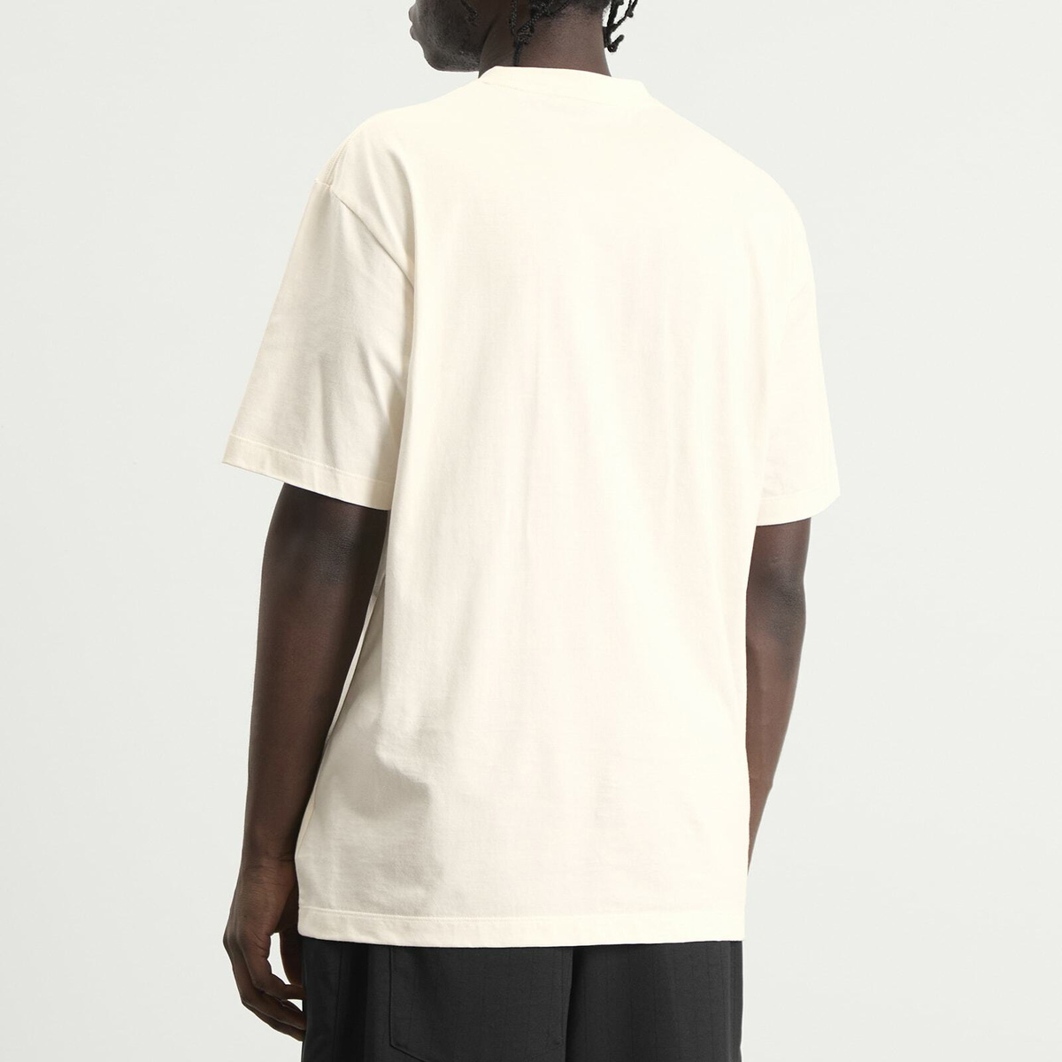 Y-3 Men's Logo T-Shirt in Beige