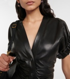 Isabel Marant - Carly leather midi dress