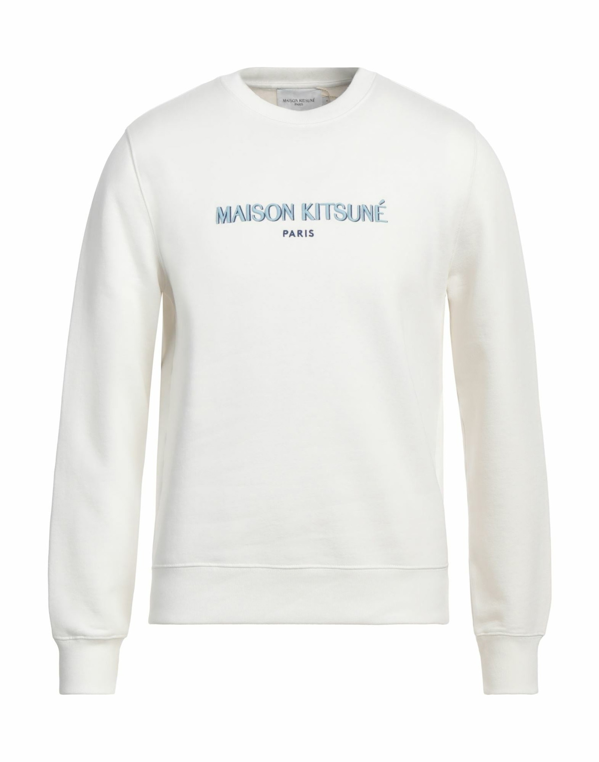 Maison Kitsuné Mens Sweatshirt in Off white