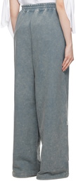 OPEN YY Blue Wide Lounge Pants