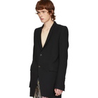 Rick Owens Black Tatlin Blazer